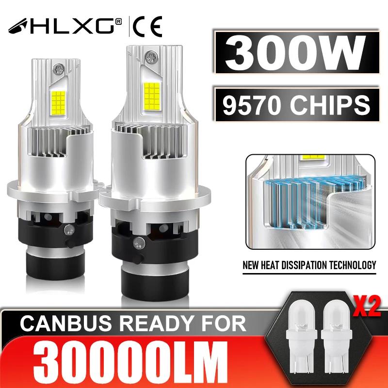 Xenon LED  Ʈ,  ʴ CSP Ĩ, HID D1S D3S D8S D1R D3R D2H ŰƮ, D2S D4S 1:1, 30000LM, 300W, 6000K